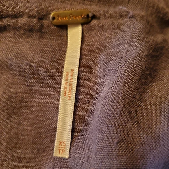 Free People Love To Love You Grey Midi Dress - Picture 10 of 10